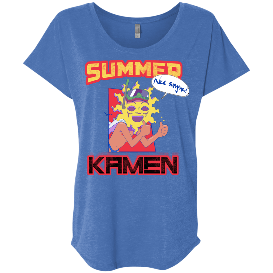 Summer Kamen Triblend Dolman Sleeve