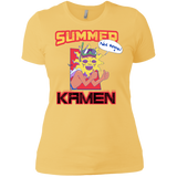 T-Shirts Banana Cream/ / X-Small Summer Kamen Women's Premium T-Shirt
