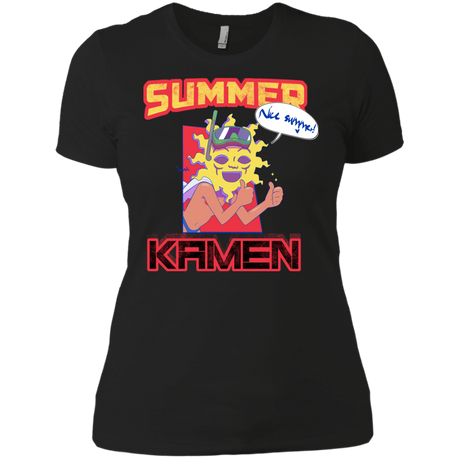 T-Shirts Black / X-Small Summer Kamen Women's Premium T-Shirt
