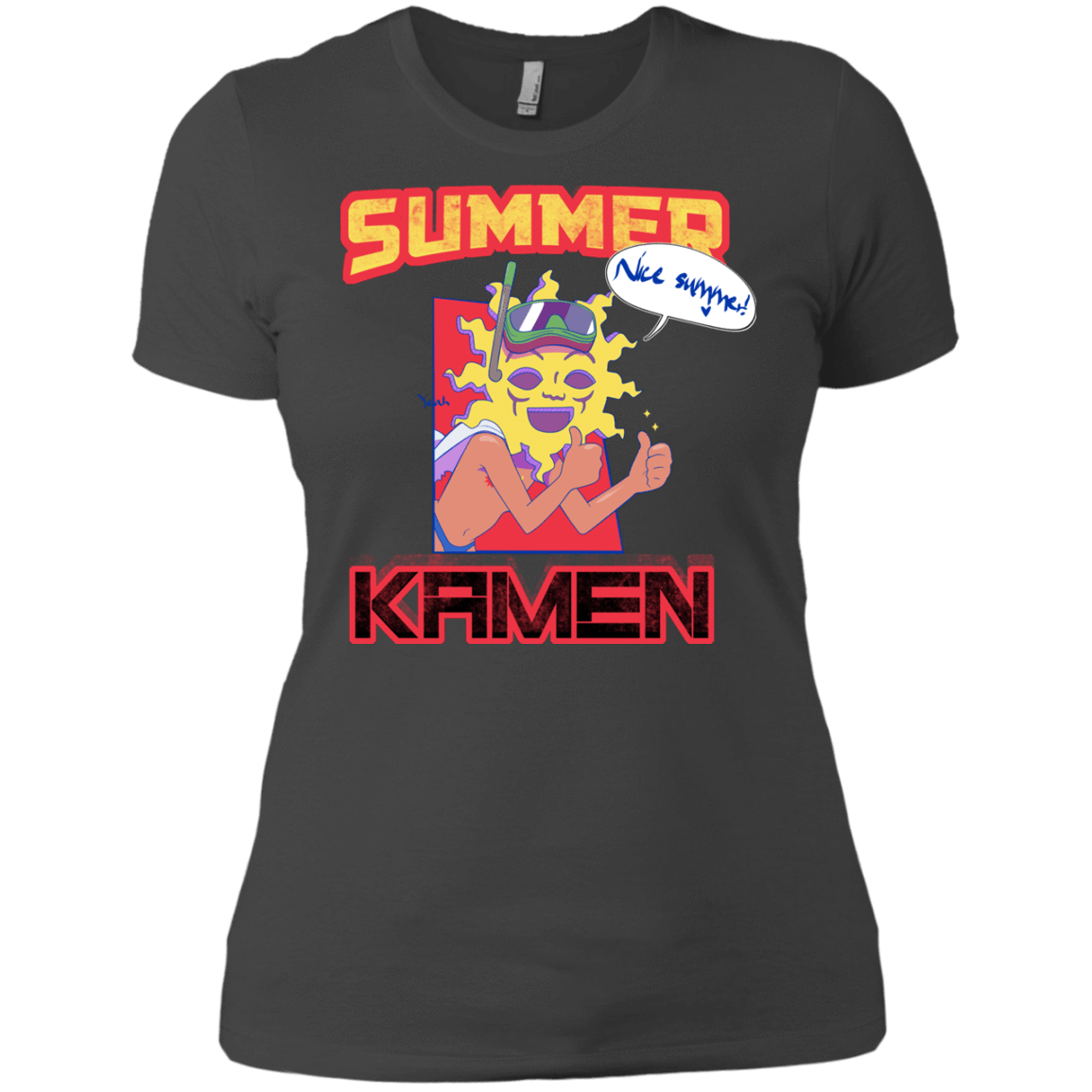 T-Shirts Heavy Metal / X-Small Summer Kamen Women's Premium T-Shirt