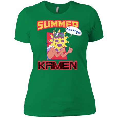 T-Shirts Kelly Green / X-Small Summer Kamen Women's Premium T-Shirt