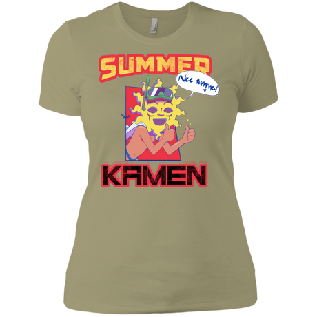 T-Shirts Light Olive / X-Small Summer Kamen Women's Premium T-Shirt