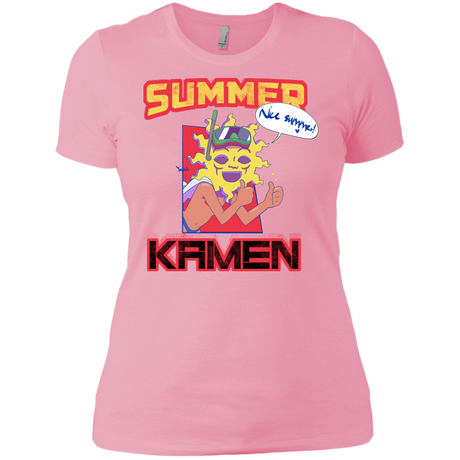 T-Shirts Light Pink / X-Small Summer Kamen Women's Premium T-Shirt