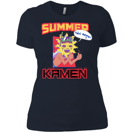 T-Shirts Midnight Navy / X-Small Summer Kamen Women's Premium T-Shirt