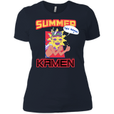 T-Shirts Midnight Navy / X-Small Summer Kamen Women's Premium T-Shirt
