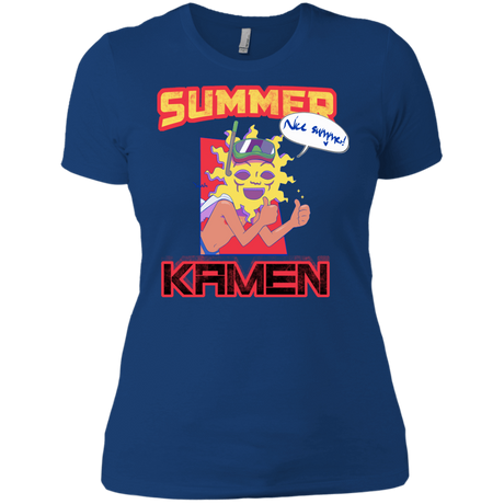 T-Shirts Royal / X-Small Summer Kamen Women's Premium T-Shirt
