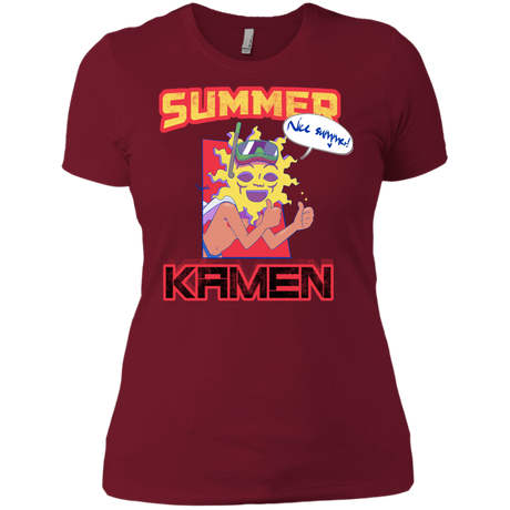T-Shirts Scarlet / X-Small Summer Kamen Women's Premium T-Shirt