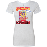T-Shirts Heather White / S Summer Kamen Women's Triblend T-Shirt