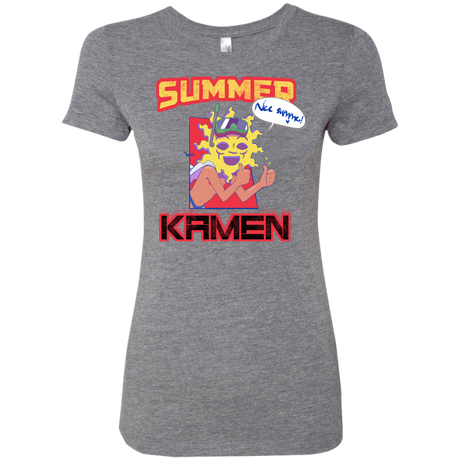 T-Shirts Premium Heather / S Summer Kamen Women's Triblend T-Shirt