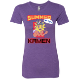 T-Shirts Purple Rush / S Summer Kamen Women's Triblend T-Shirt