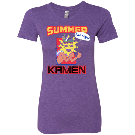 T-Shirts Purple Rush / S Summer Kamen Women's Triblend T-Shirt