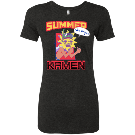T-Shirts Vintage Black / S Summer Kamen Women's Triblend T-Shirt