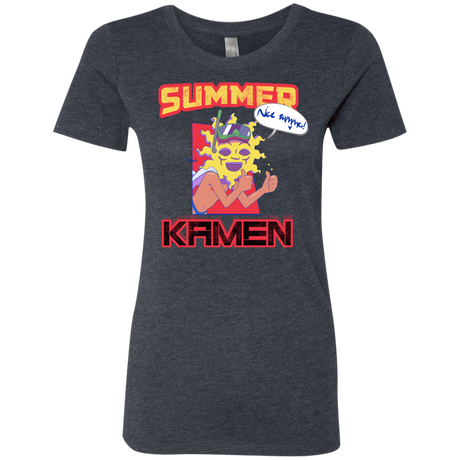 T-Shirts Vintage Navy / S Summer Kamen Women's Triblend T-Shirt
