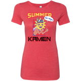 T-Shirts Vintage Red / S Summer Kamen Women's Triblend T-Shirt