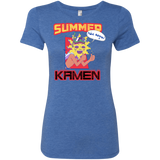 T-Shirts Vintage Royal / S Summer Kamen Women's Triblend T-Shirt