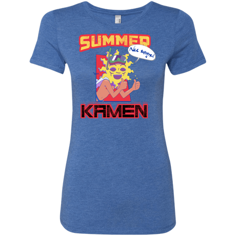T-Shirts Vintage Royal / S Summer Kamen Women's Triblend T-Shirt