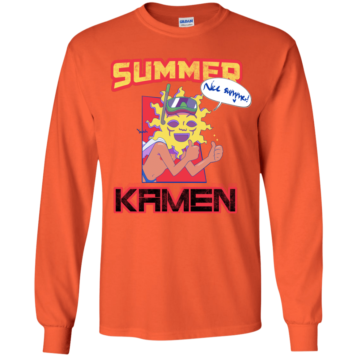 Summer Kamen Youth Long Sleeve T-Shirt