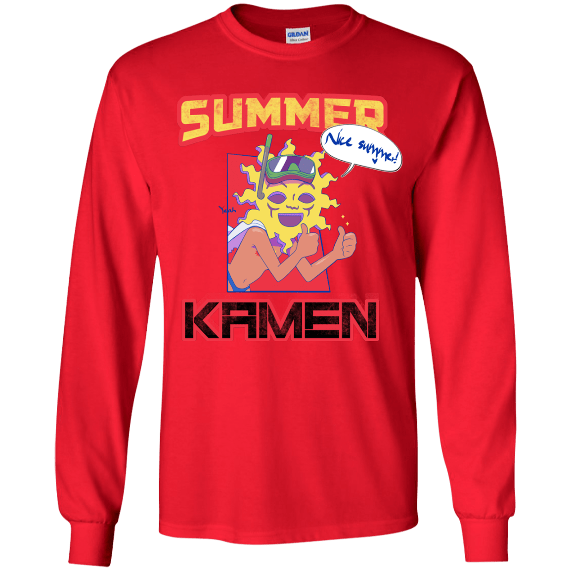 Summer Kamen Youth Long Sleeve T-Shirt