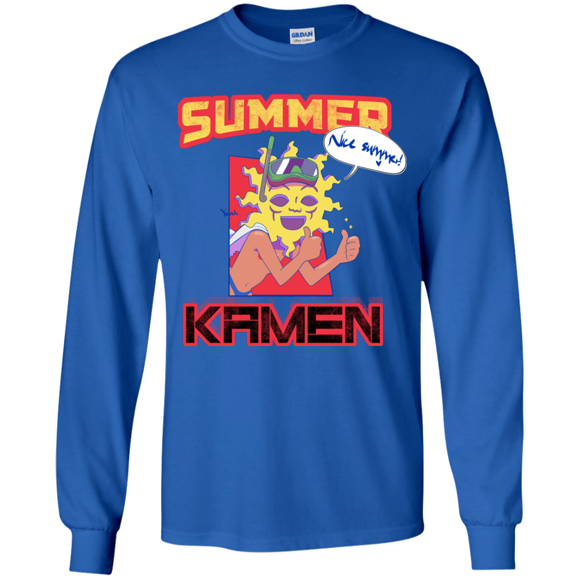 Summer Kamen Youth Long Sleeve T-Shirt