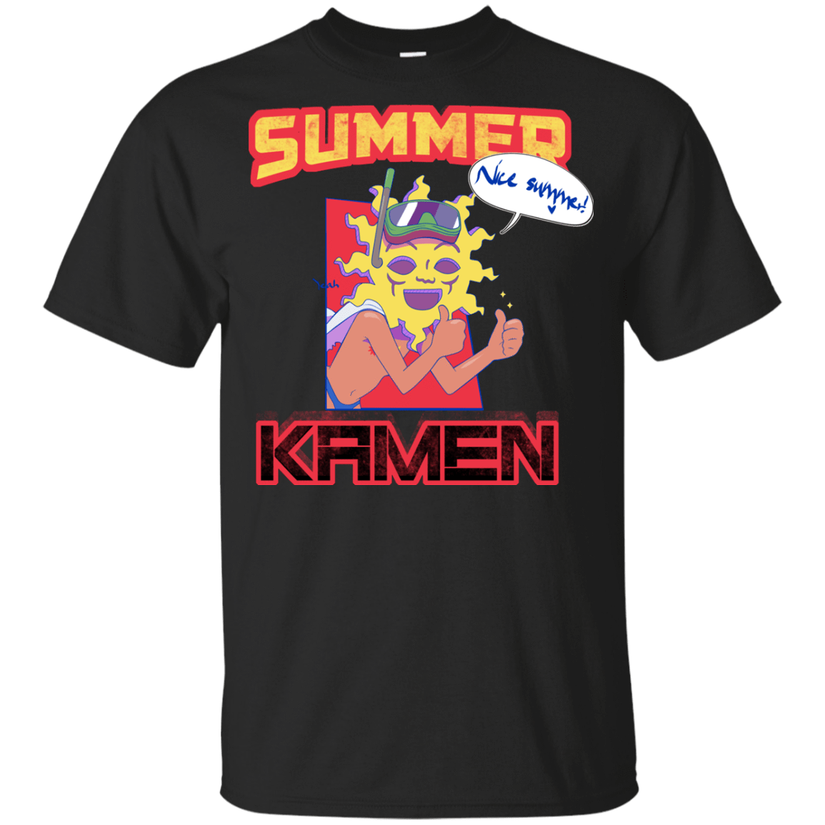 T-Shirts Black / YXS Summer Kamen Youth T-Shirt