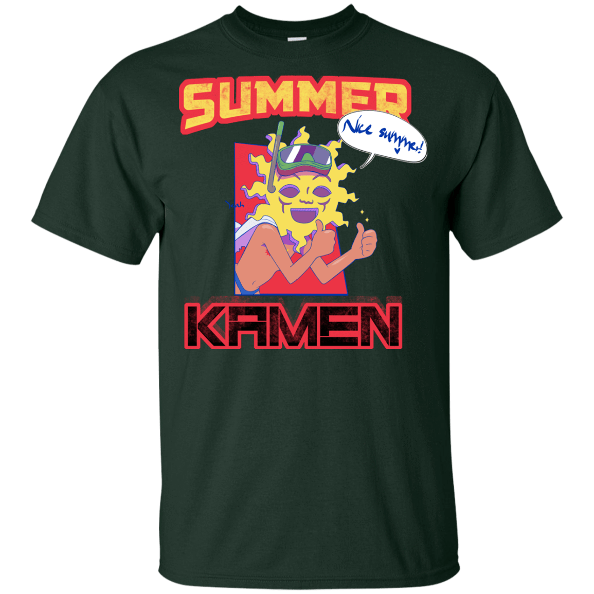 T-Shirts Forest / YXS Summer Kamen Youth T-Shirt