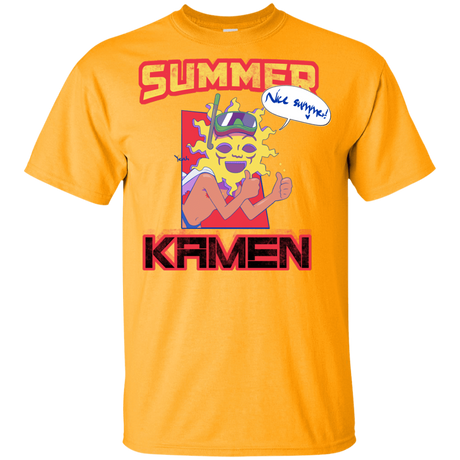 T-Shirts Gold / YXS Summer Kamen Youth T-Shirt