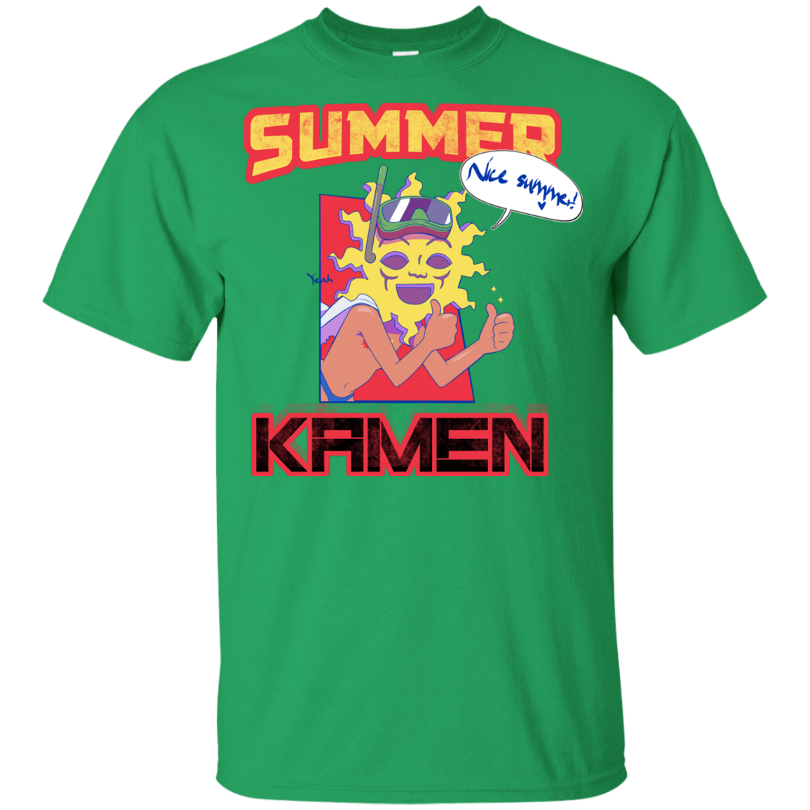 T-Shirts Irish Green / YXS Summer Kamen Youth T-Shirt