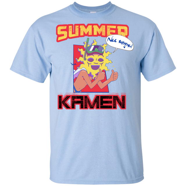 T-Shirts Light Blue / YXS Summer Kamen Youth T-Shirt