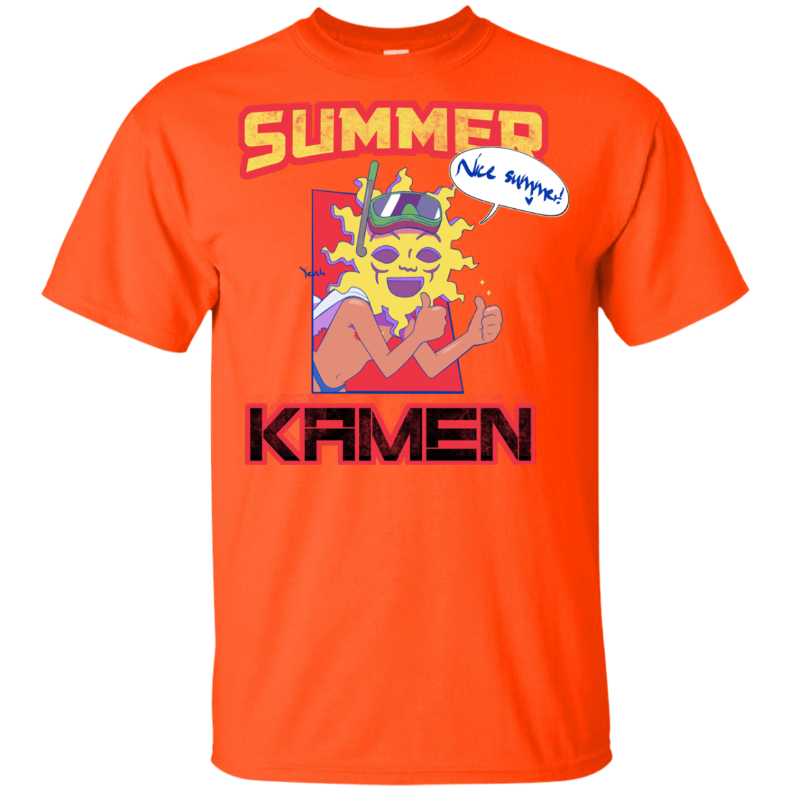 T-Shirts Orange / YXS Summer Kamen Youth T-Shirt