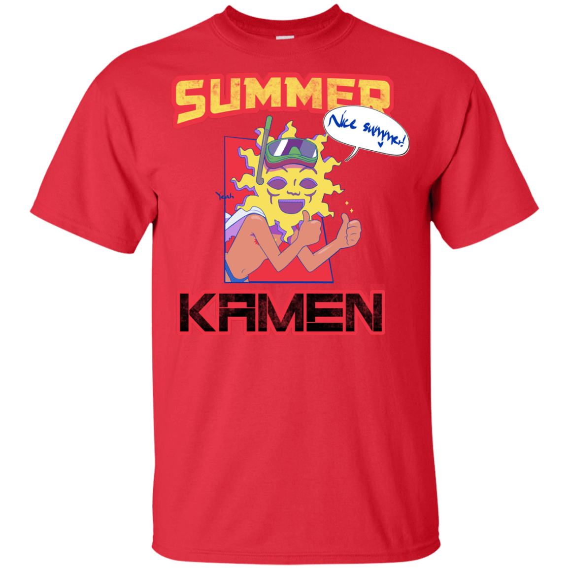 T-Shirts Red / YXS Summer Kamen Youth T-Shirt