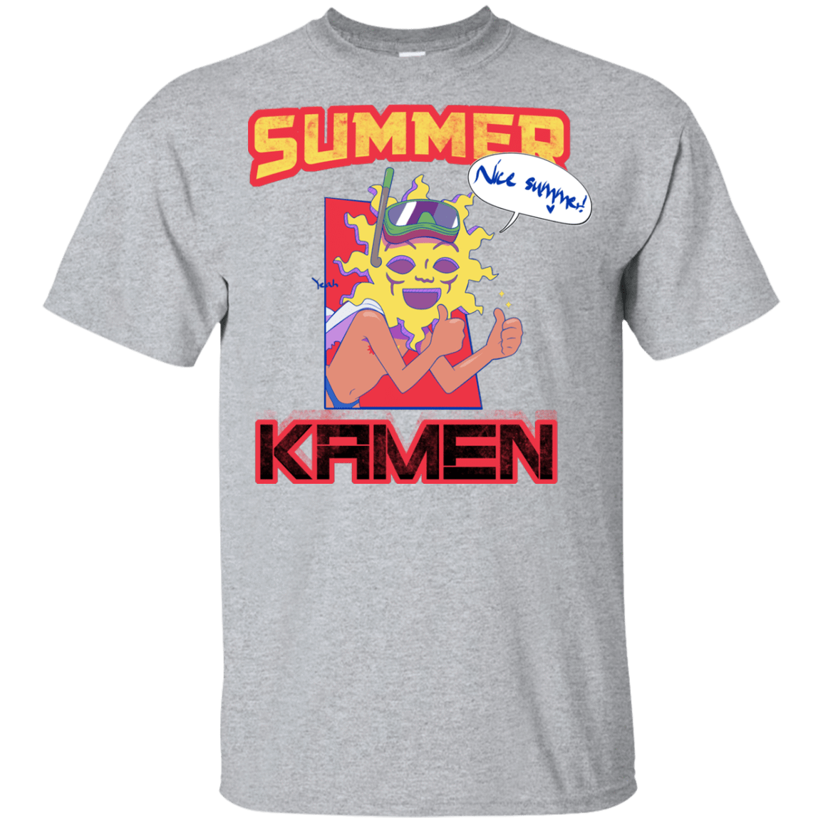 T-Shirts Sport Grey / YXS Summer Kamen Youth T-Shirt