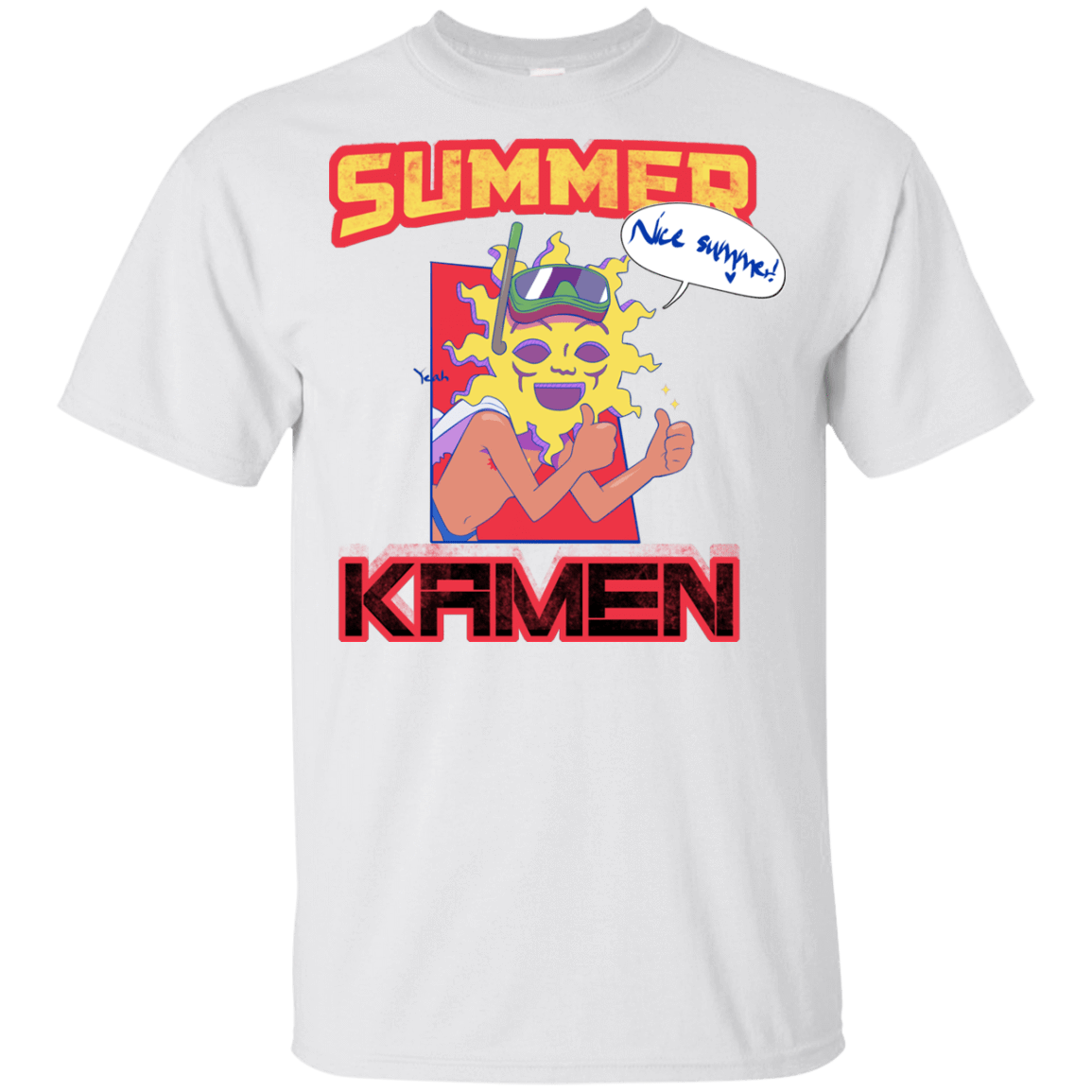 T-Shirts White / YXS Summer Kamen Youth T-Shirt