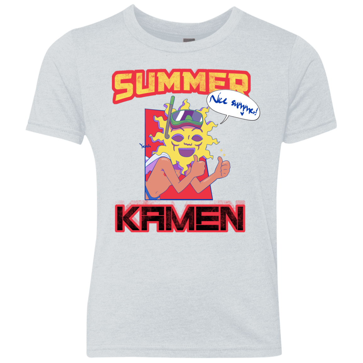 Summer Kamen Youth Triblend T-Shirt