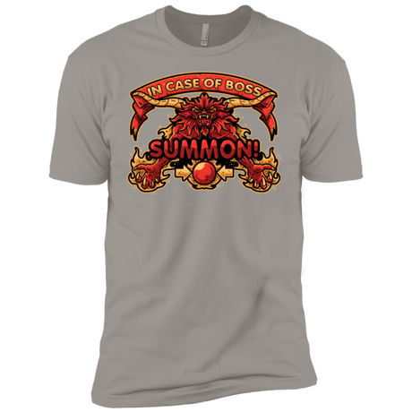 T-Shirts Light Grey / YXS SUMMON Boys Premium T-Shirt