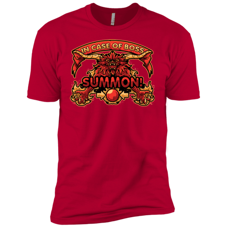 T-Shirts Red / YXS SUMMON Boys Premium T-Shirt