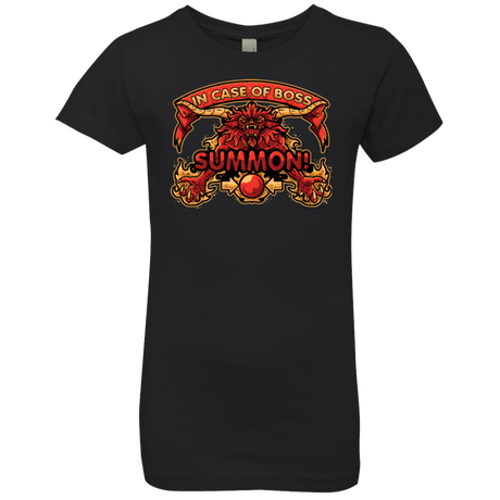 T-Shirts Black / YXS SUMMON Girls Premium T-Shirt