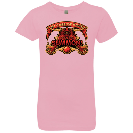 T-Shirts Light Pink / YXS SUMMON Girls Premium T-Shirt
