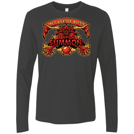 T-Shirts Heavy Metal / Small SUMMON Men's Premium Long Sleeve