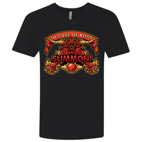 T-Shirts Black / X-Small SUMMON Men's Premium V-Neck