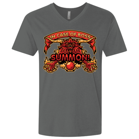 T-Shirts Heavy Metal / X-Small SUMMON Men's Premium V-Neck