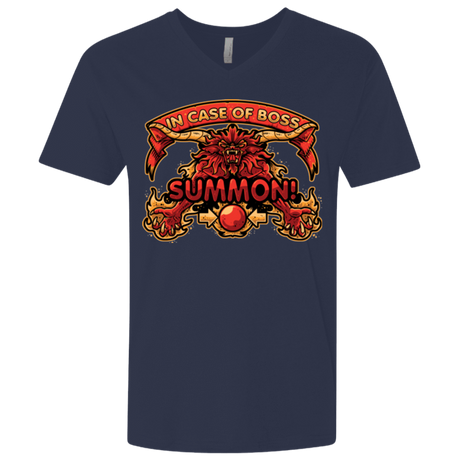T-Shirts Midnight Navy / X-Small SUMMON Men's Premium V-Neck
