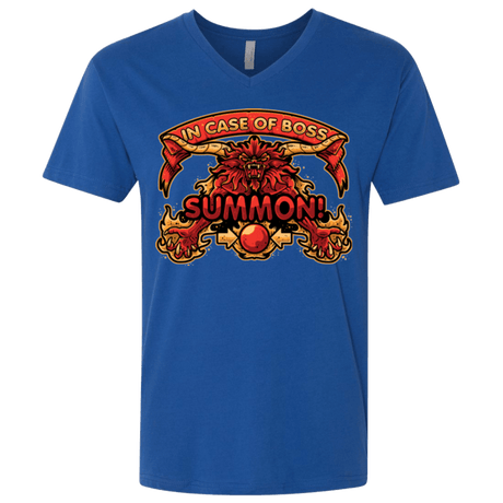 T-Shirts Royal / X-Small SUMMON Men's Premium V-Neck
