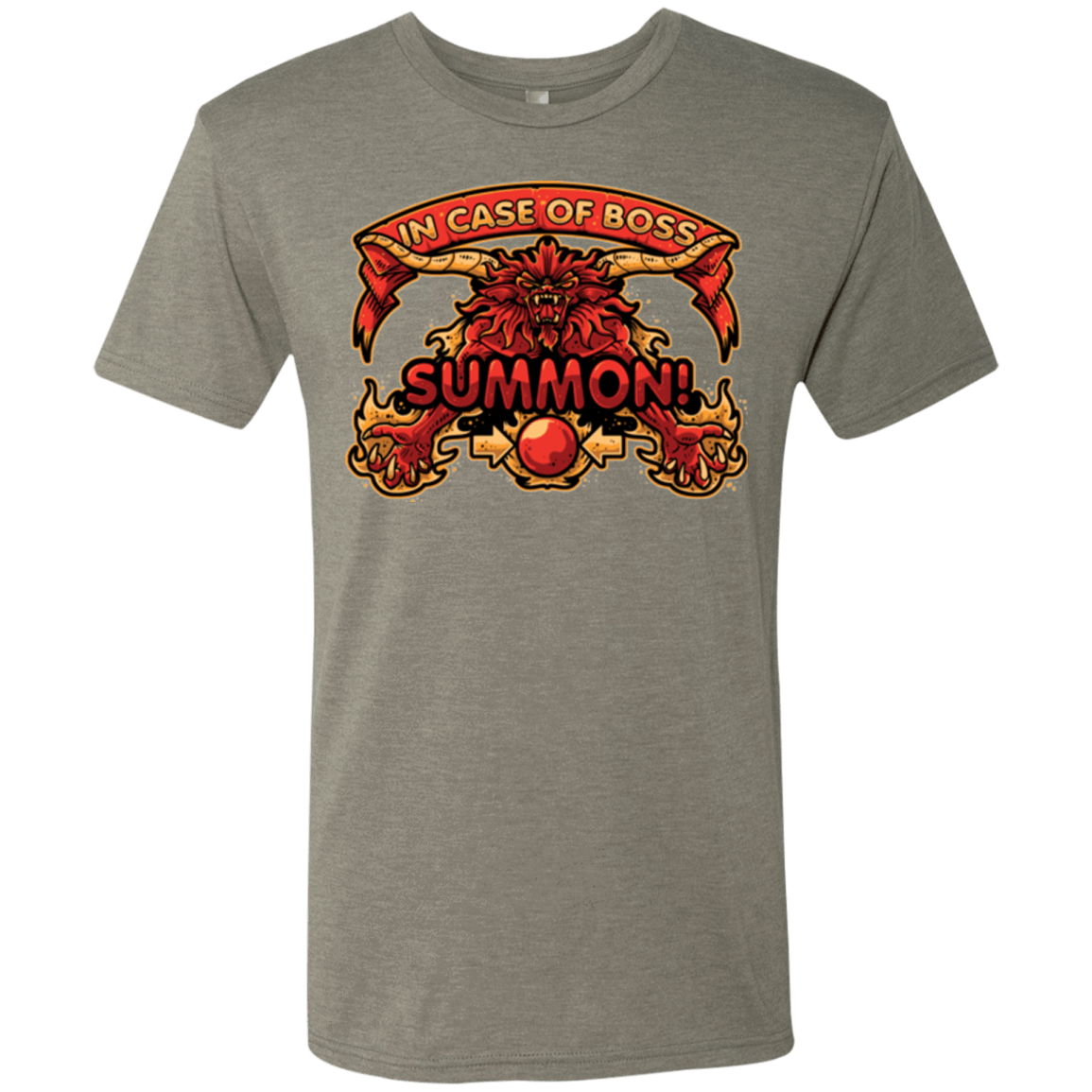 T-Shirts Venetian Grey / Small SUMMON Men's Triblend T-Shirt
