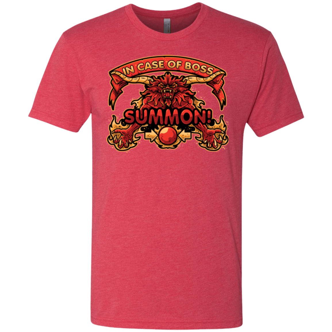 T-Shirts Vintage Red / Small SUMMON Men's Triblend T-Shirt