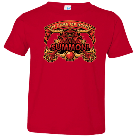 T-Shirts Red / 2T SUMMON Toddler Premium T-Shirt