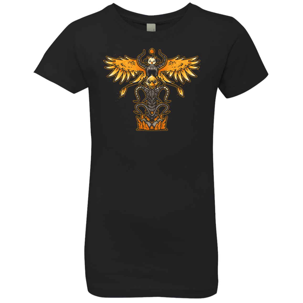 T-Shirts Black / YXS SUMMON TOTEM Girls Premium T-Shirt