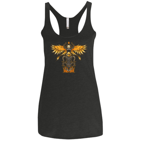 T-Shirts Vintage Black / X-Small SUMMON TOTEM Women's Triblend Racerback Tank