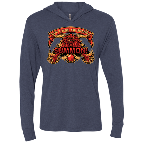 T-Shirts Vintage Navy / X-Small SUMMON Triblend Long Sleeve Hoodie Tee