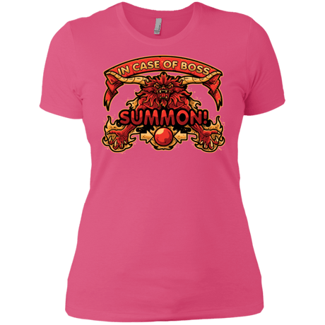 T-Shirts Hot Pink / X-Small SUMMON Women's Premium T-Shirt