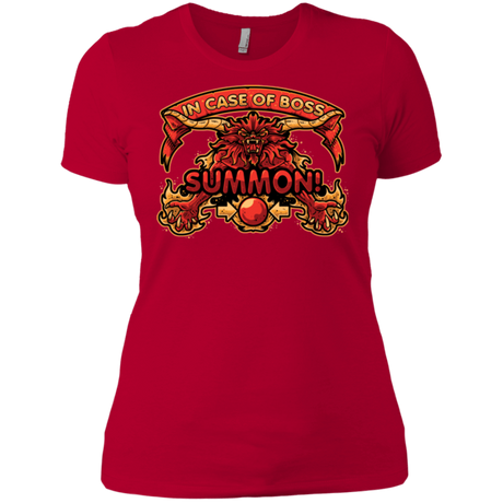 T-Shirts Red / X-Small SUMMON Women's Premium T-Shirt